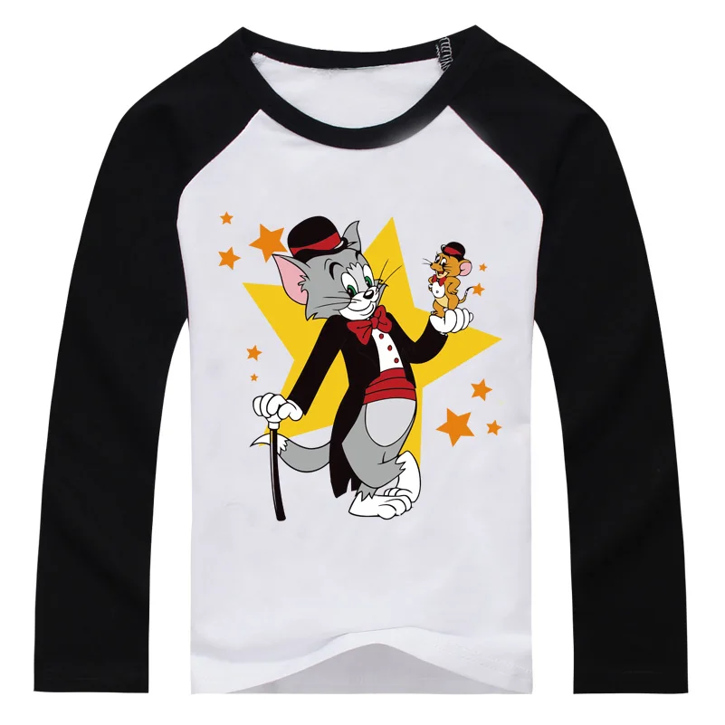 2017-Boy-Girl-Cat-And-Mouse-Clothes-Children-Cartoon-Printing-Costume-Baby-Raglan-Cotton-Tshirt-Kids-Tom-Jerry-Tee-Tops-DCY109-2
