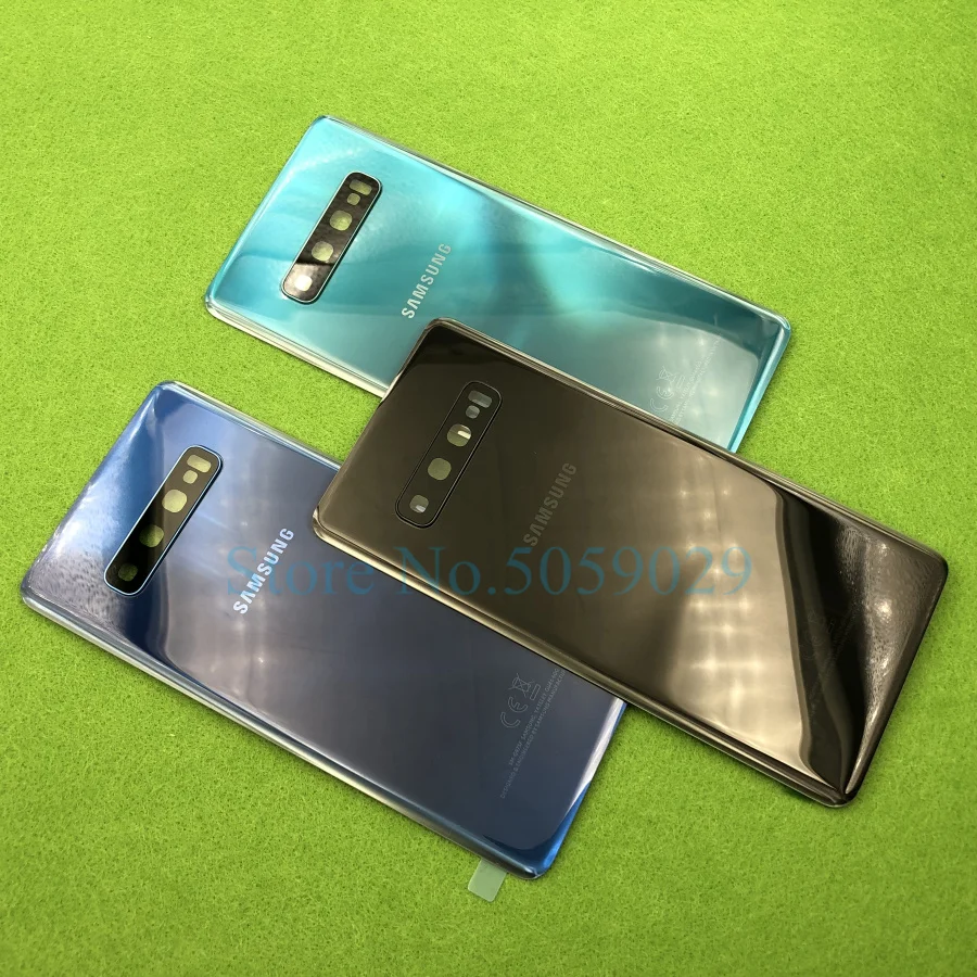 S10 + оригинальная задняя крышка батарейного отсека стеклянный корпус для Samsung Galaxy