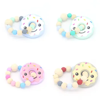 

Doughnut Shaped Appease Teether Molar Toy for Children