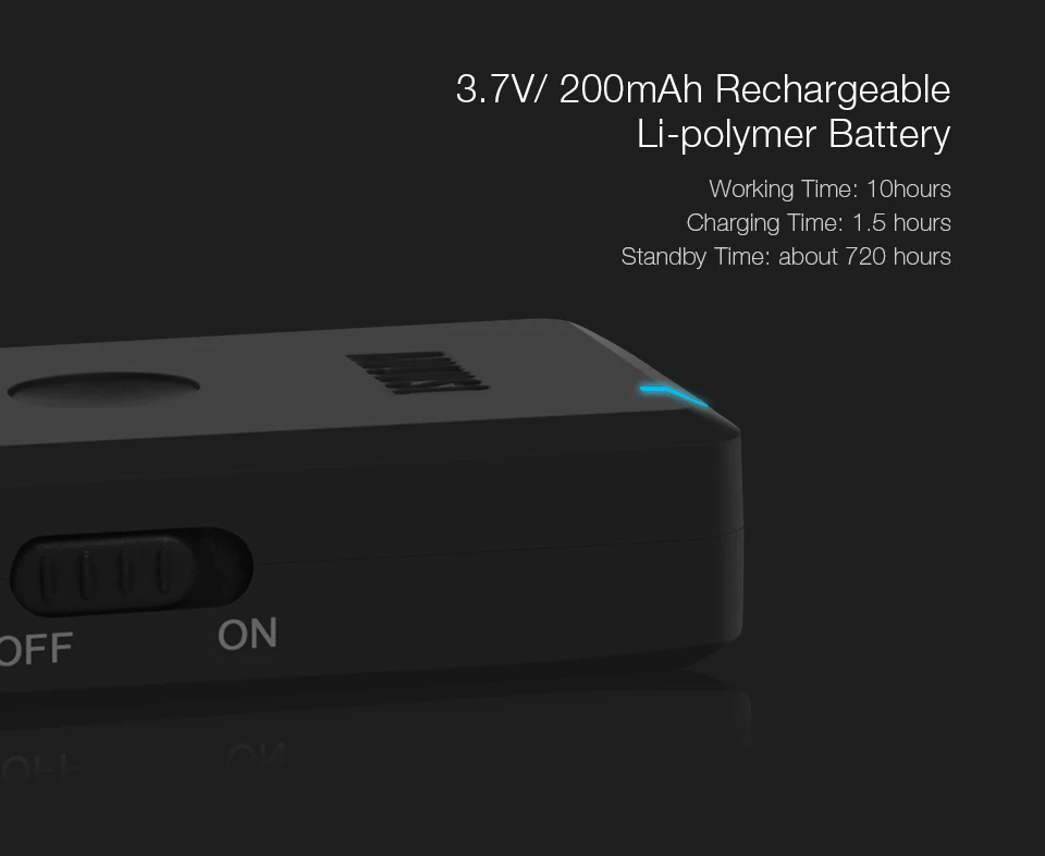 August MR230 Bluetoth Receiver with long battery life