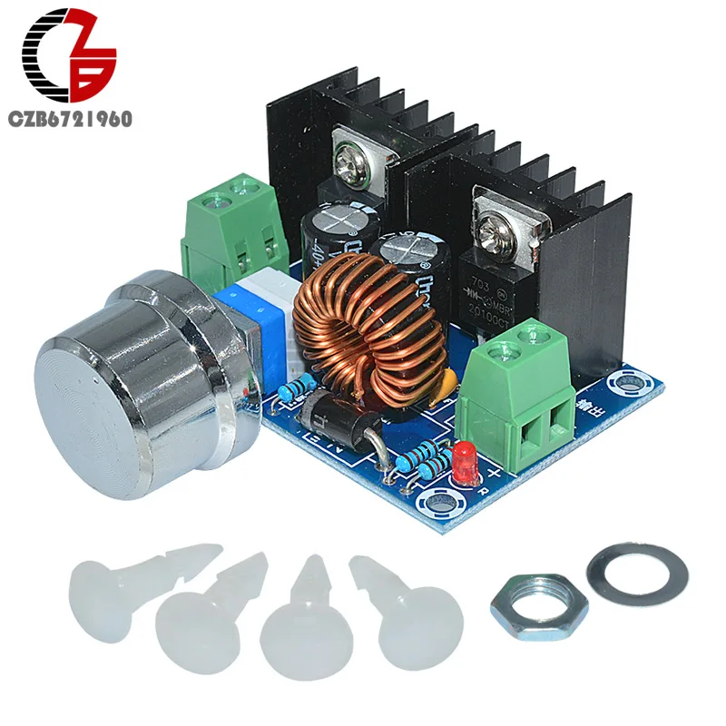 

XL4016 PWM Modulation DC-DC 5V-40V to 1.2-36V Buck Converter Adjustable Step Down Power Module Max 8A 200W