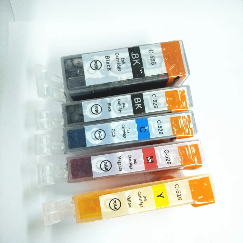 

Vilaxh PGI 525 CLI526 Refillable Ink Cartridge for CANON PIXMA MG6100 MG6150 MG6250 MG5150 MG8150 Printer