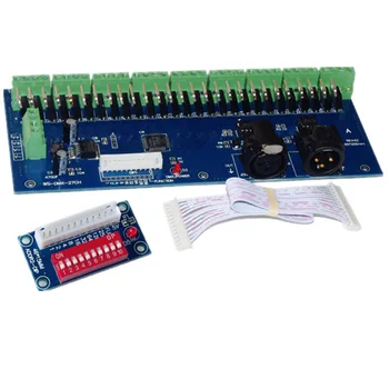 

Factory direct WS-DMX-27CH-DIPZ light bar controller led dmx512 decoder spot wholesale
