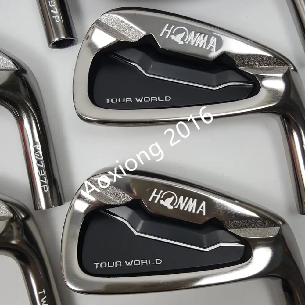 Утюги для гольфа HONMA Tour World TW737p iron group 4-11 S(9 шт.) черная голова стальной вал