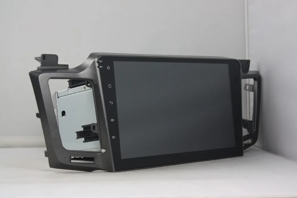 Discount 10.1" Android 8.0 Car Audio DVD Radio GPS Navigation for Toyota RAV4 2012-2015 4GB RAM Bluetooth WIFI USB Mirror-link 32GB ROM 4