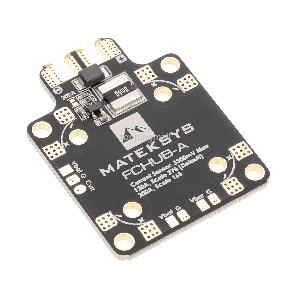 Матек распределительный щит FCHUB A 120A/200A PDB Мощность ток Сенсор для F411 мини F4 Полет