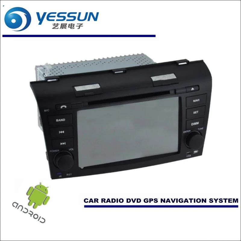 

YESSUN Car Android Navigation System For Mazda 3 OLD 2003~2009 - Radio Stereo CD DVD Player GPS Navi BT HD Screen Multimedia