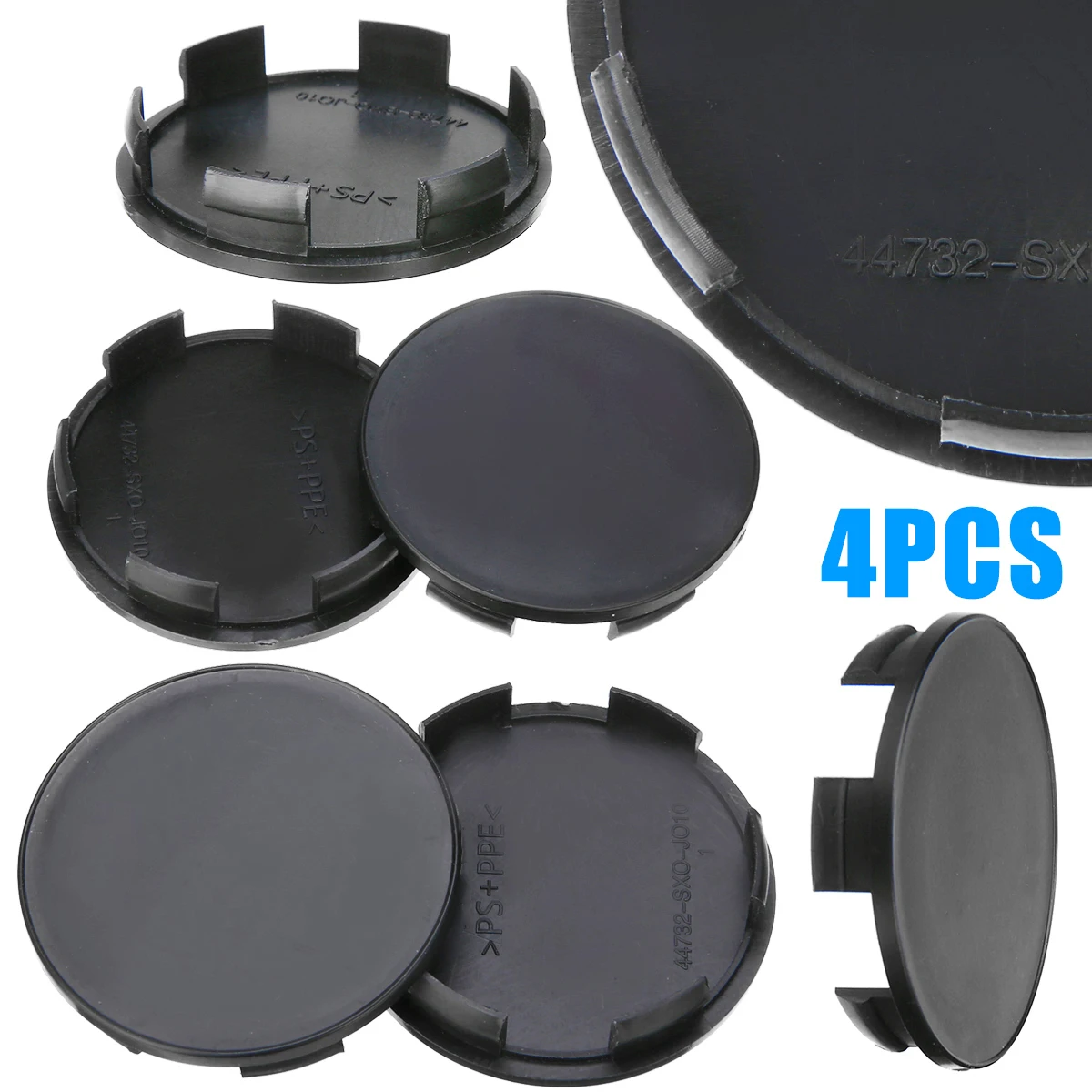 Mayitr 4pcs 64mm/70mm Hub Cap Rims Cover Car Wheel Center Caps For