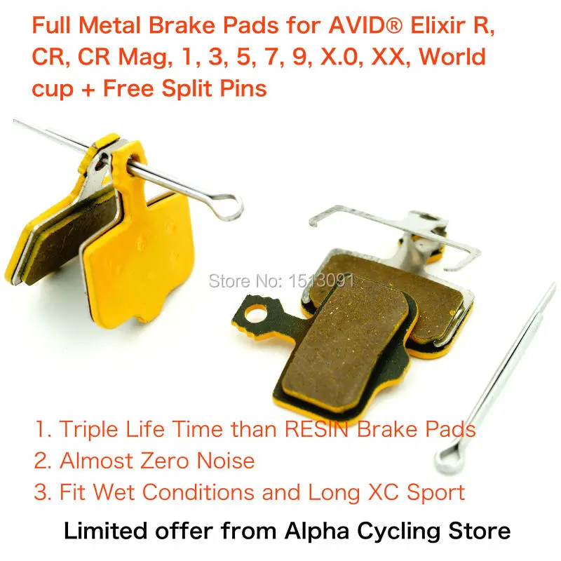 brake pads for avid elixir 5