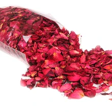 Romantic 30/50/100g Natural Dried Rose Petals Bath Dry Flower Petal Spa Whitening Shower Aromatherapy Bathing Supply
