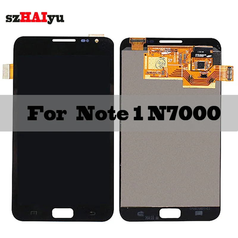 

SZHAIYU 5.3'' Adjust Brightness LCD For Samsung Galaxy Note N7000 i9220 LCD Display Touch Screen Digitizer