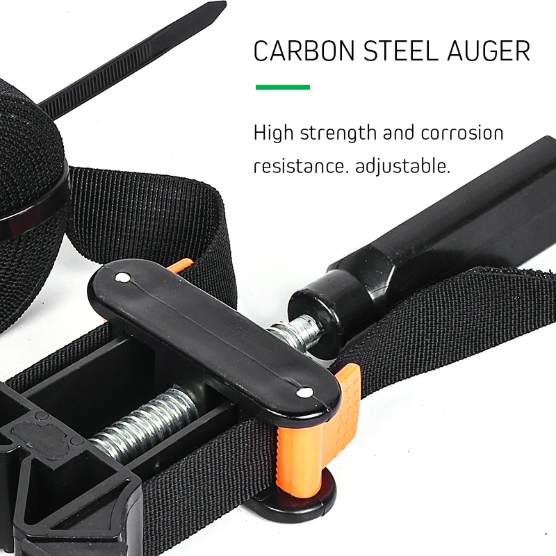 Pipe Clamp Quick Adjustable Band Tool Nylon 90 Degrees 4m pipe clamp quick adjustable band tool nylon 90 degrees 4m 02