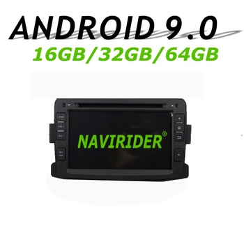 

High configuration Octa Core Android 9.0 Car GPS Multimedia For RENAULT Duster 2012-2013 Car Radio bluetooth 64GB large memory