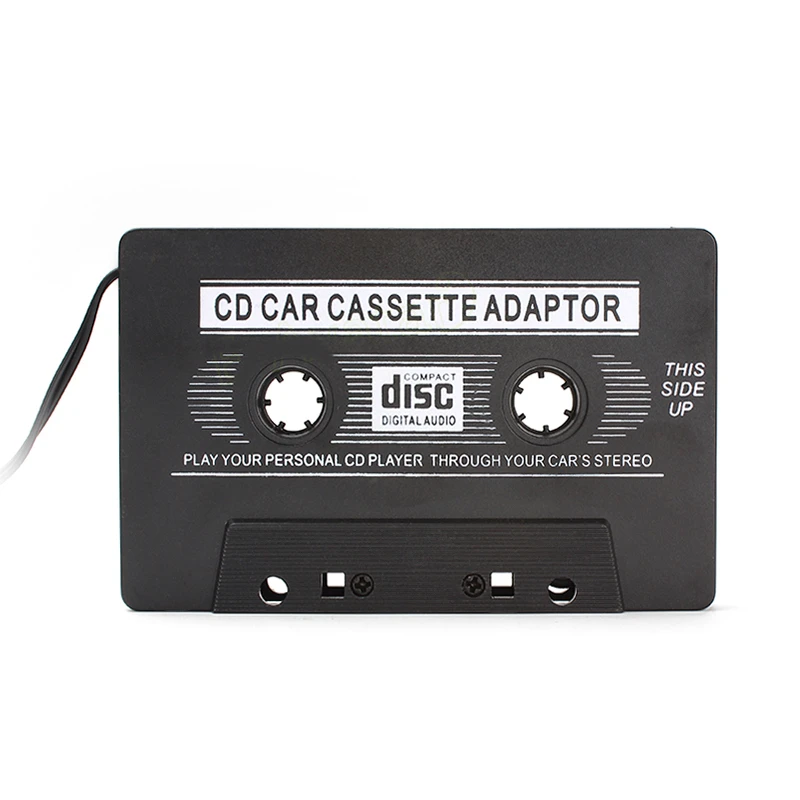 Прямая поставка универсальный автомобильный Кассетный адаптер Кассетный Mp3 плеер конвертер 3,5 мм разъем для iPod iPhone AUX кабель CD плеер