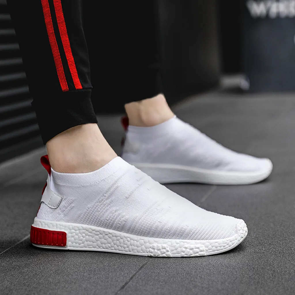 

2019 Sneakers Men Sport Shoes Male Adult Breathable Mesh Walking Shoes For Men Couples shoes men sport in running #G4