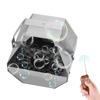 

Wireless Automatic Bubble Machine with Wireless Remote Control for Wedding Birthday Party Live Concert DJ Bar KTV Stage Effect