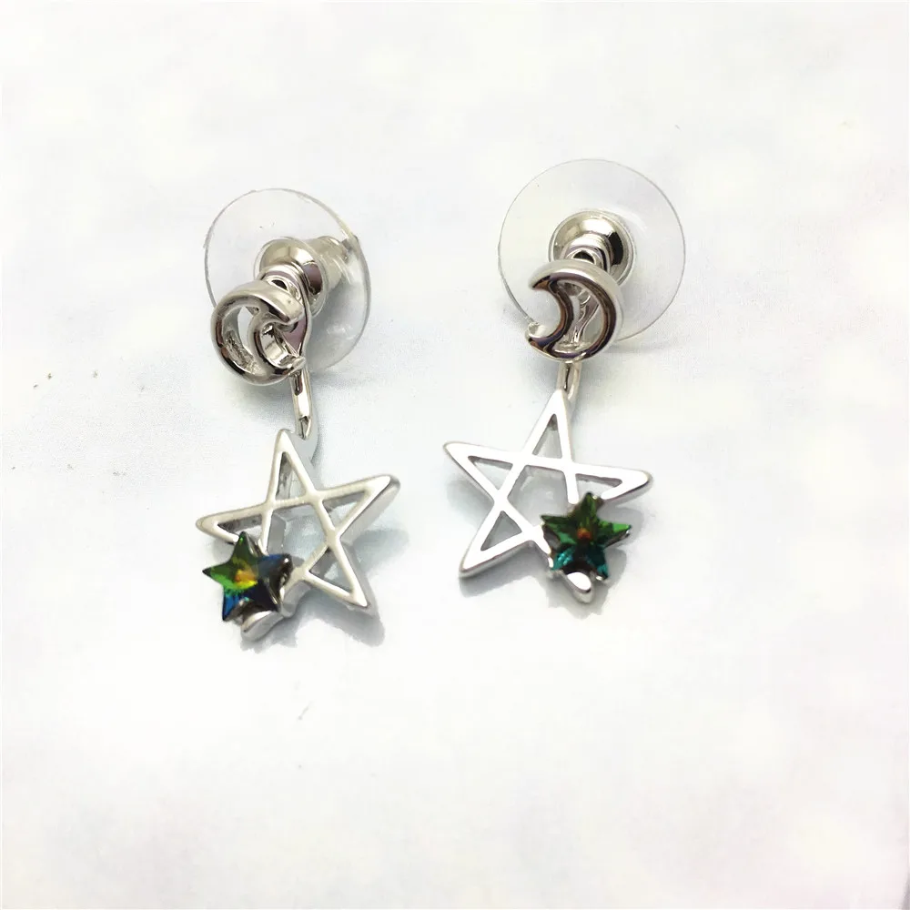 star moon swarovski earring jackets08