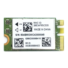 Broacom BCM943142Y 802.11 B/G/N 150 Мбит/с Bluetooth 4.0 NGFF/M.2 карты для XPS 11 13 14 15 17
