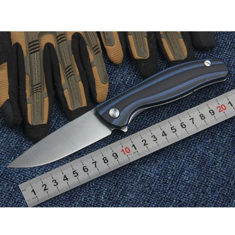 

Oem F3 Folding Knife Tactical Combat Pocket Utility EDC Rescue Knives Hunting Camping Multi Tools Bearing G10 Handle tools