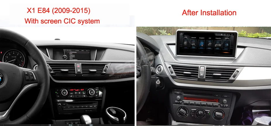 Sale JSTMAX 10.25"HD Screen Android 9.0 For BMW X1 E84 2009~2015 iDrive Car Stereo Audio Player GPS Navigation Multimedia (No CD DVD) 4