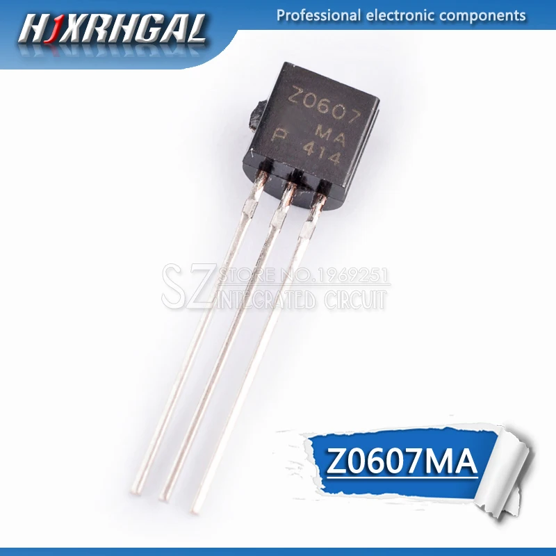 20pcs Z0607MA TO 92 Z0607 TO92 Transistor|Integrated Circuits| - AliExpress