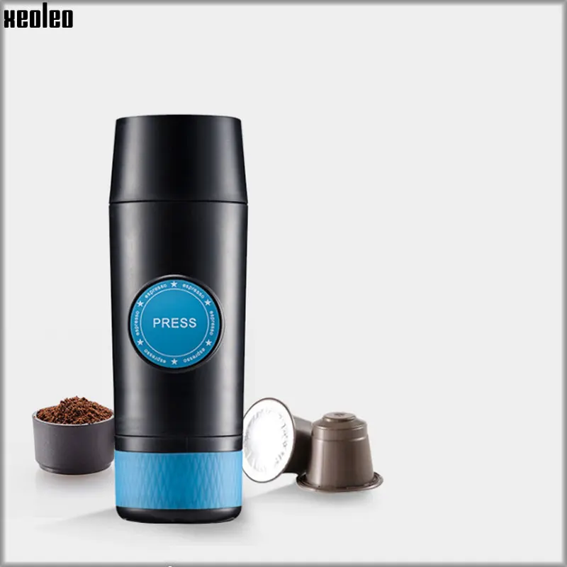 XEOLEO Capsule&Powder Espresso Maker Portable Travel Espresso machine Manual Coffee maker Hand press Coffee Machine Gift box