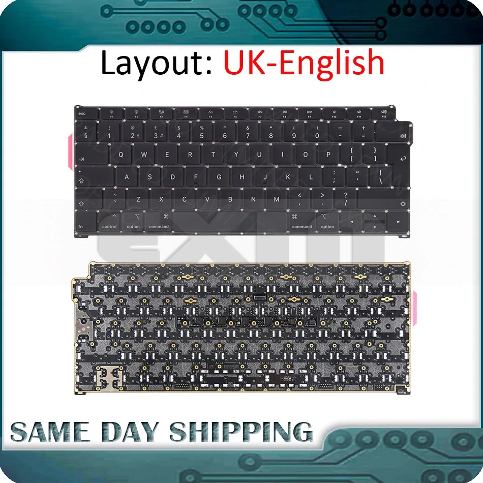 

2018 New Laptop A1932 Keyboard UK English for MacBook Air Retina 13.3" Retina A1932 UK Keyboard MRE82 EMC 3184