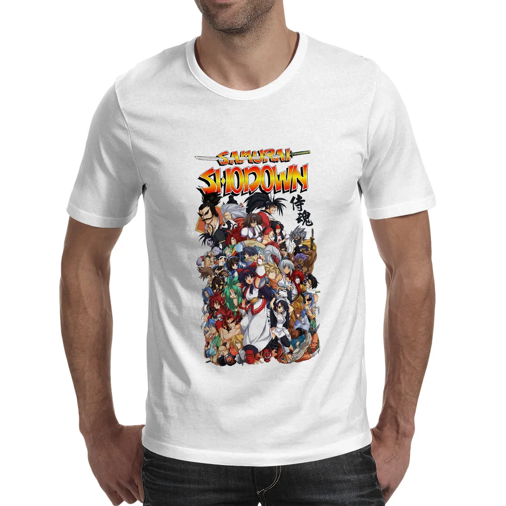 

Samurai Shodown Spirits All In One T Shirt Classic Video Game Pop Hip Hop Casual T-shirt Creative Funny Punk Unisex Tee