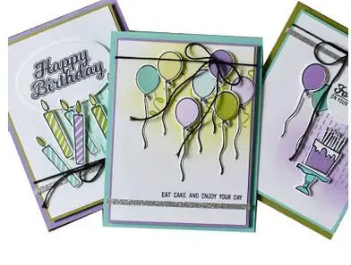 

Transparent Seal for DIY Clear Silicone Stamps Scrapbooking Card Making Candle balloon PVC Rubber Stamps Metal Cutting Dies