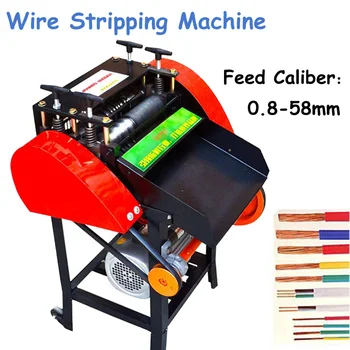 Online 4000W Wire Stripping Machine Automatic Wire Stripping Machine Waste Cable Wire Stripping Machine
