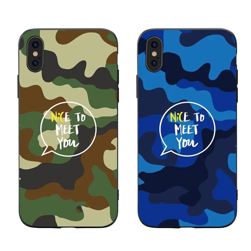 

MA Camouflage Pattern Camo military Army Soft Silicone Phone Case Cover For Iphone 5 5S SE 6 6S 7 8 Plus X XS XR XS Max TPU Case