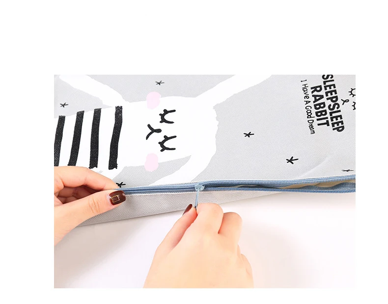 Креативный тканевый арт А4 Ткань Оксфорд водонепроницаемый портативный бумажный мешок для студентов классификация данных приемная сумка