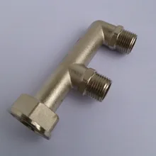 Vidric газовая измерительная головка M30 резьбовой стык 4 точки газовый счетчик с f-типа трехполосный DN15 стык утолщенный латунный сплиттер