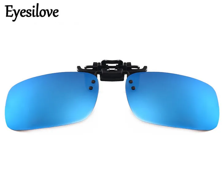 Мужские поляризованные солнцезащитные очки Eyesilove с клипсой квадратные