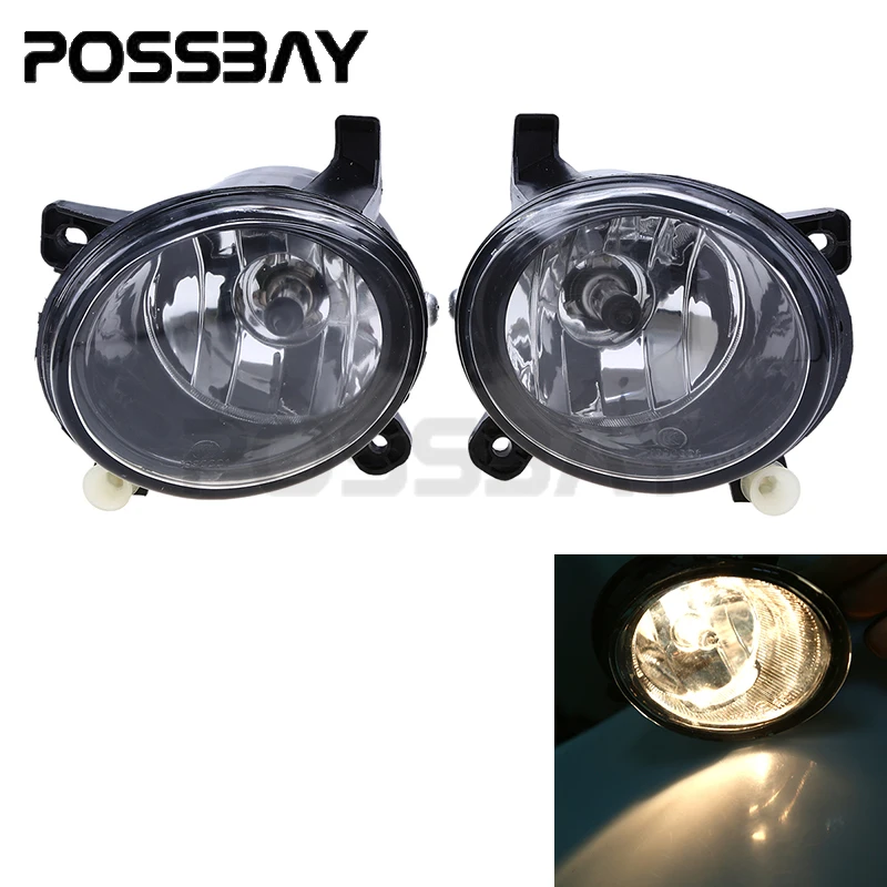 

Front Fog Lights Fog Lamps Halogen Car Styling Round Style Headlights For Audi A4/S4/Avant/Quattro Pre-facelift 2008-2012