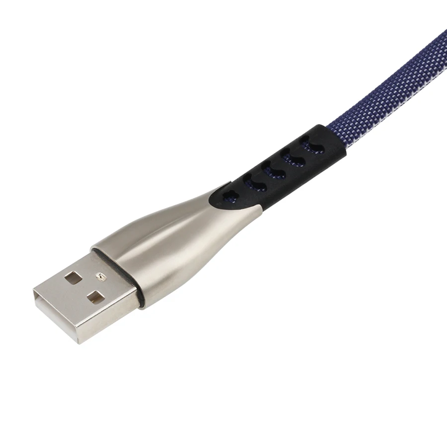 3 фута цинковый сплав нейлоновый Плетеный Micro USB кабель синхронизации данных зарядный провод для samsung HTC, Huawei, Xiaomi Android USB кабели для телефонов