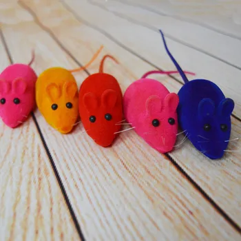 

Cat Kitten Catching Toy False Mouse Rat Squeak Noise Sound Toys For Cats Dogs Pets LKS99