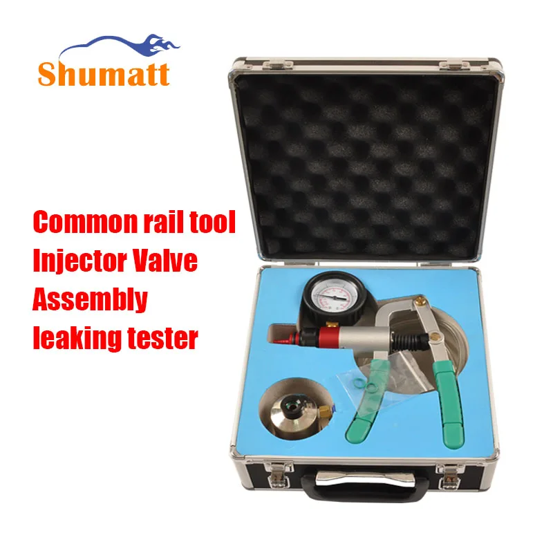 

Universal Common Rail CRS Injector Valve Assembly Leaking Tightness Tester Diagnsotic Tool With Vacuum Gauge HNBR Seal O Ring