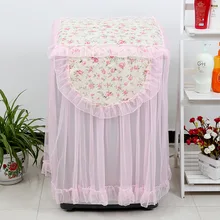 1 шт Кружева домашний тканый стиральная машина Пылезащитный колпак#321