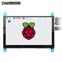 Raspberry Pi 3 Model B + 5 дюймов 800*480 ЖК-дисплей HDMI HD емкостный ЖК-модуль USB 5-точечный сенсорный экран без необходимости поддержки драйвера(China)