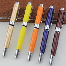 Jinha Высокое качество Роскошные 0,7 мм ручка роллер школы и офиса металлическая шариковая ручка для канцелярские принадлежности, подарок