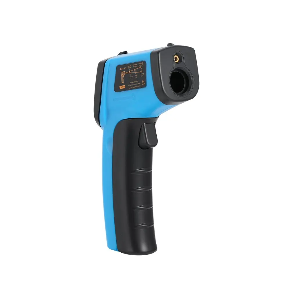 Non-contact LCD Display Digital IR Laser Infrared Thermometer Industry Temperature Gun with Data Holding Backlight Function