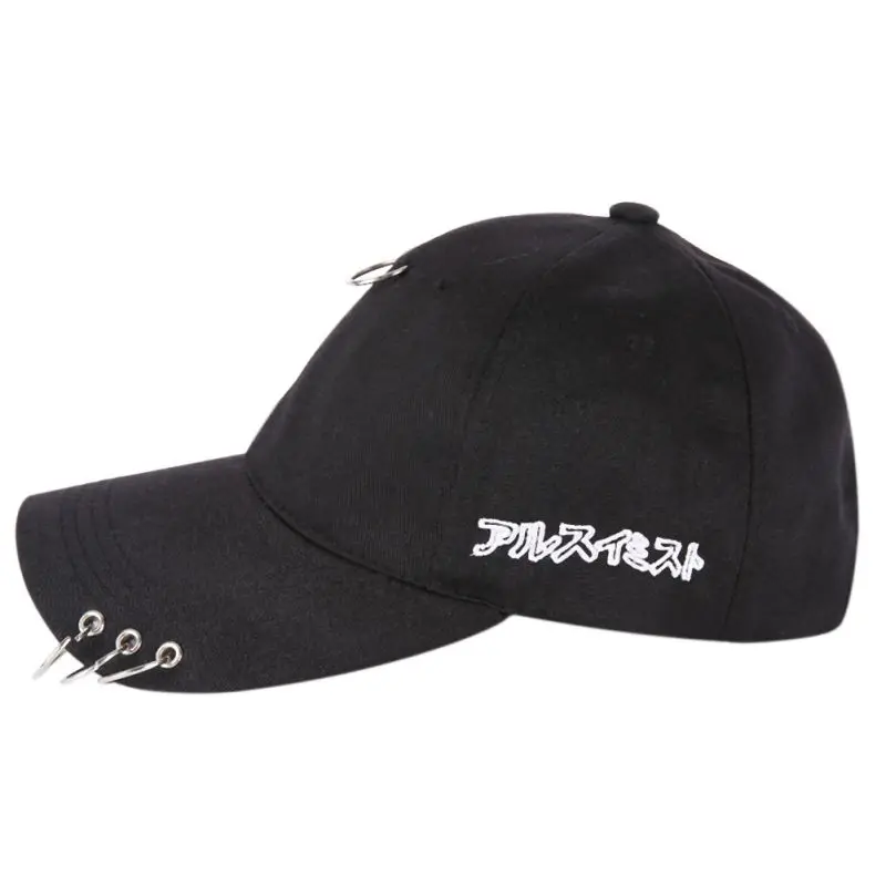 Balight стиль с кольцом Гольф Кепка клип кольцо вышивка хлопок унисекс Snapback хип хоп Кепка бейсбольная кепка уличная шляпа