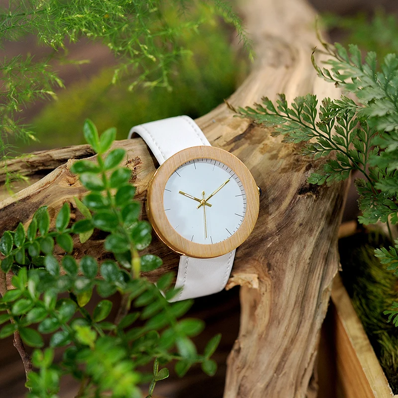 bamboo wood watches for women bobo bird gifts watches  (9)