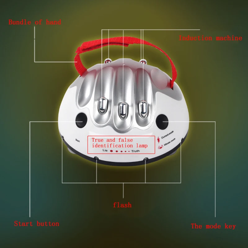 Полиграф, тест, хитрый, смешной, регулируемый, для взрослых, микро, электрический, детектор лжи, шокирующий, лжец, истина, вечерние, игровые консоли, подарки, игрушка