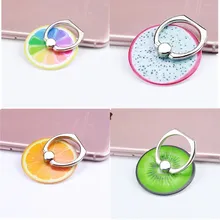 

Universal Fruit Phone Holder Clasp Mount Grip Stand POP 360 Degree Finger Ring Holder For IPhone X 8 7 Plus Xiaomi Samsung