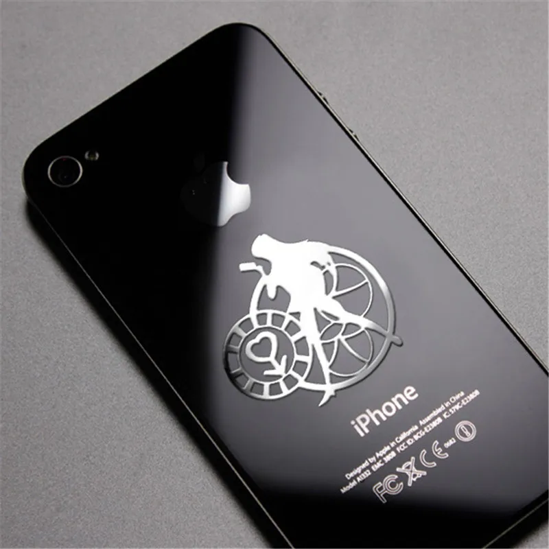 SIANCS 1 шт Сейлор Мун телефон стикер для iPhone XS Xiaomi Samsung аниме металлический ноутбука
