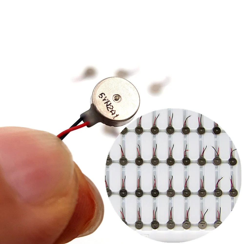 

5PC Sports Smartwatch Button Brushless Vibratory motor DC 3V 3.7V Micro 8mm Vibration Motor