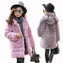 Girl's Winter Imitation Fur Coat 2017 Girls Thick Fluff Warm Coat Children Baby Clothes Kid Thick Plus Velvet Coat Wholesale Girl's Winter Imitation Fur Coat 2017 Girls Thick Fluff Warm Coat Children Baby Clothes Kid Thick Plus Velvet Coat Wholesale