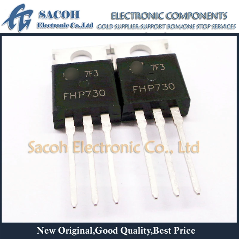 

New Original 10Pcs/Lot FHP730 FHP730PBF OR IRF730A OR IRF730B 730 TO-220 5.5A 400V N-ch MOSFET Transistor